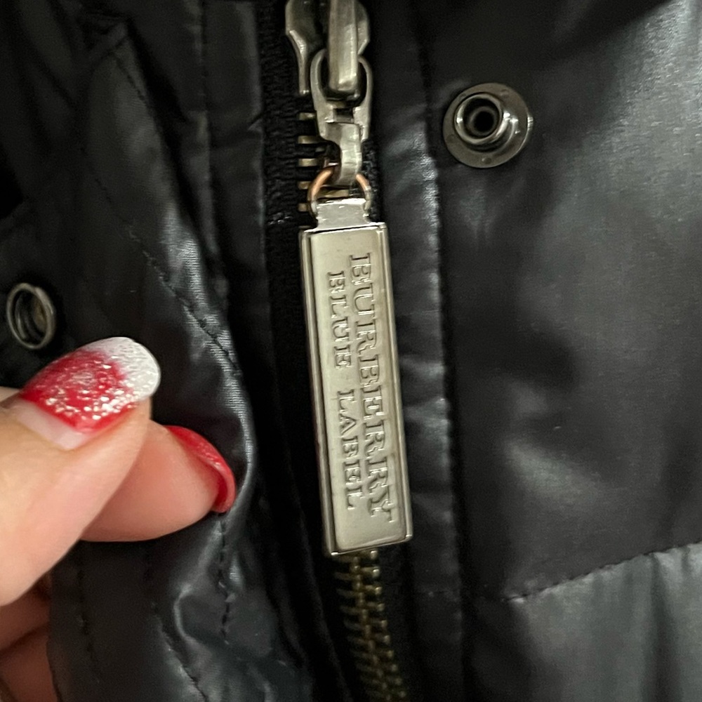 Authentic Burberry Blue Label Down Jacket Down Co… - image 3